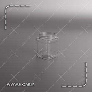 جار عسلی نیم مربع